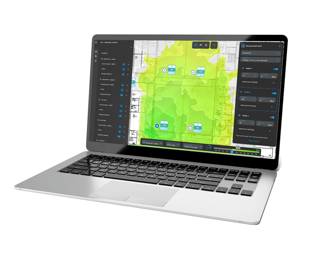 Phần mềm thiết kế WIFI Ekahau AI-PRO-online