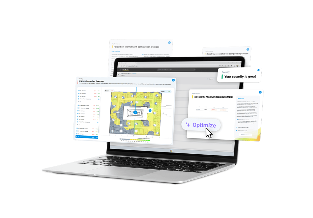 Phần mềm tối ưu mạng WIFI EKAHAU Optimizer