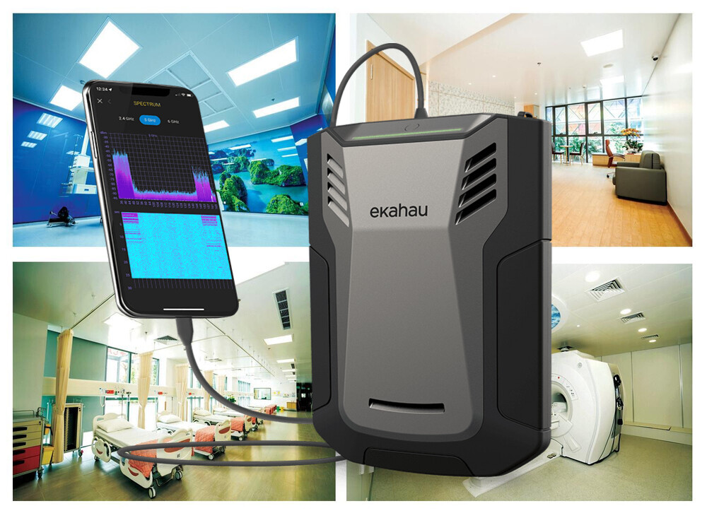 đo lường sóng RF mạng WIFI bênh viện