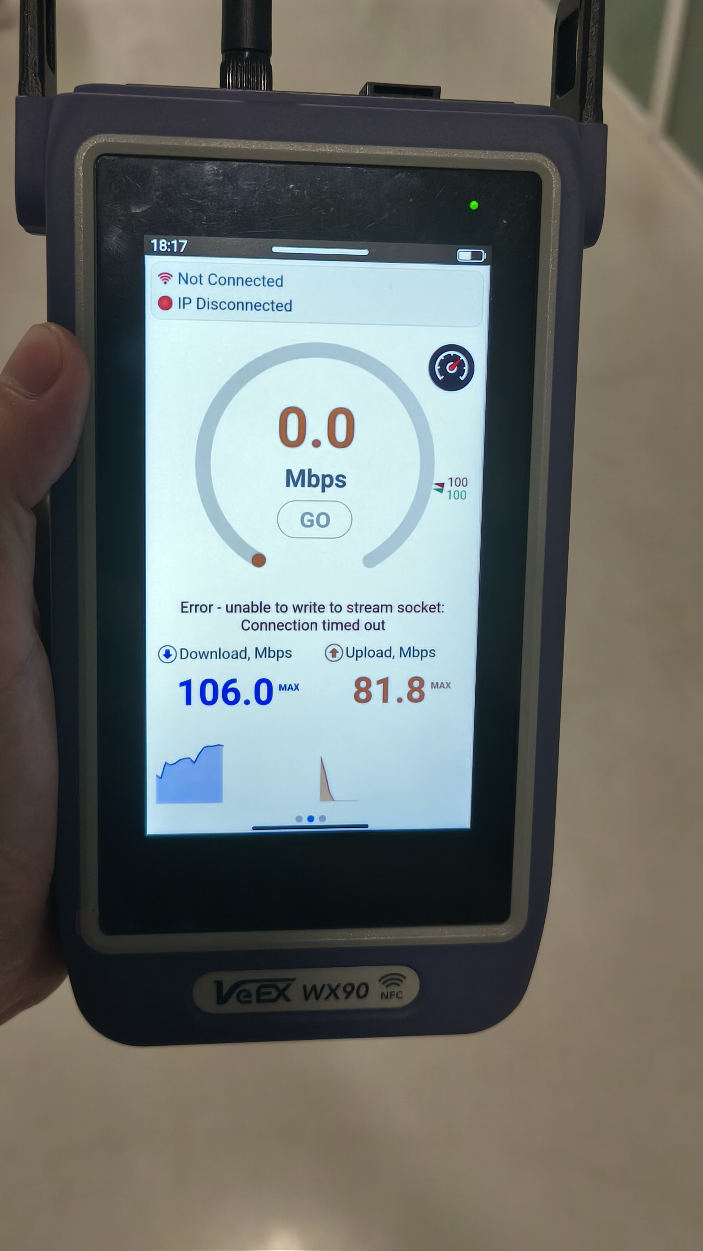 Thiết bị đo kiểm chuyên dụng VeEX WX90