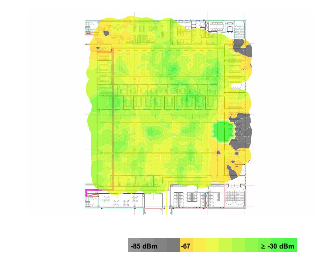 WiFi 2.4GHz khu văn phòng