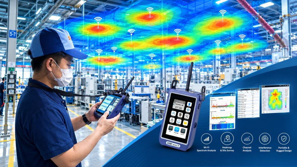 Tối ưu mạng Wi-Fi cho nhà máy